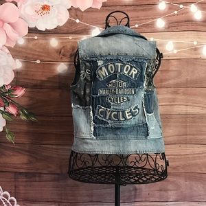 Harley Davidson Motorcycles vest